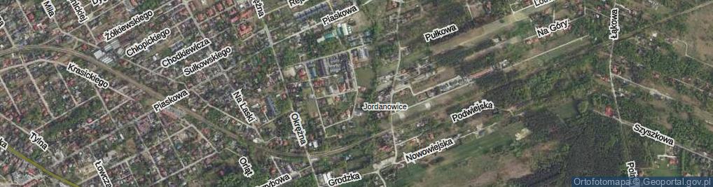 Zdjęcie satelitarne Kosińskiego Amilkara, gen. ul.